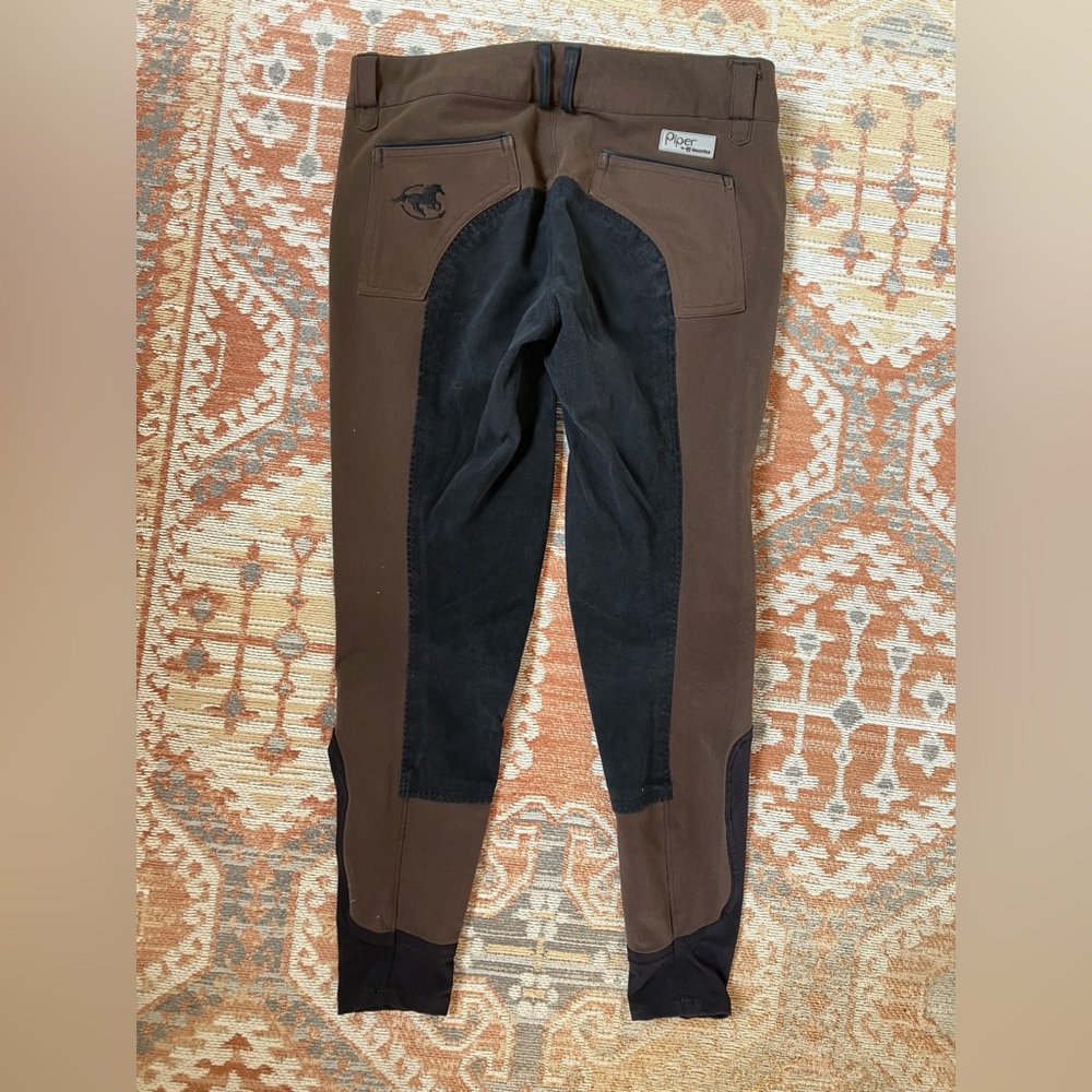 Smartpak piper original full seat in military green. Size 28